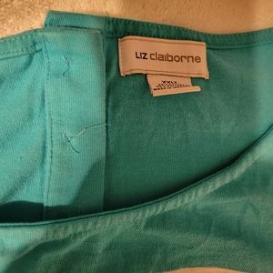 Turquoise stripped shirt